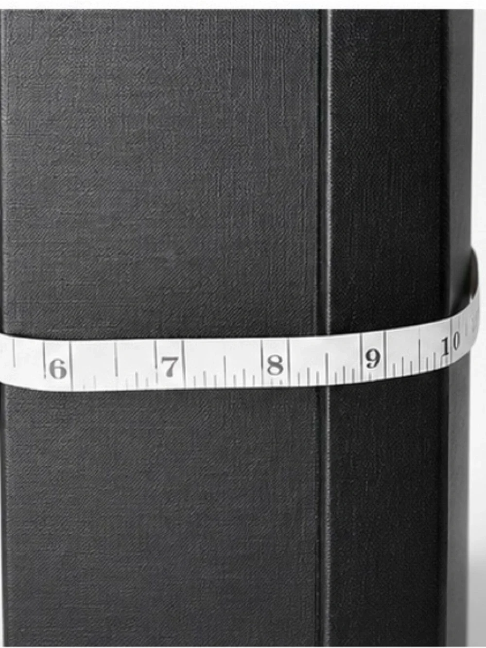Saint Laurent Black Textured Gift Box with Center Logo